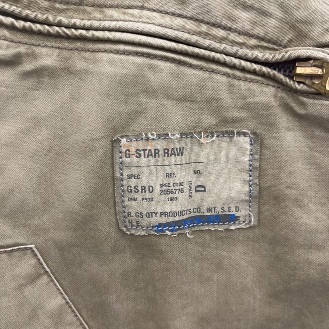 지스타 로우 아메카지 스트릿 말차카키 카고팬츠 29인치 C08076 상품이미지5