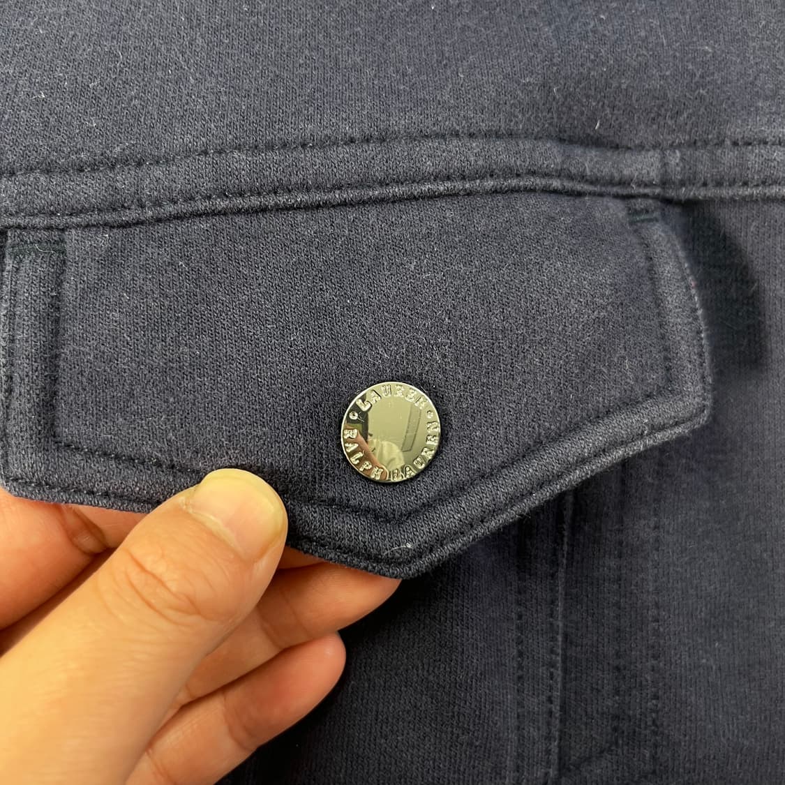 W 95 폴로랄프로렌 코튼 웨스턴 네이비 자켓 상품이미지4