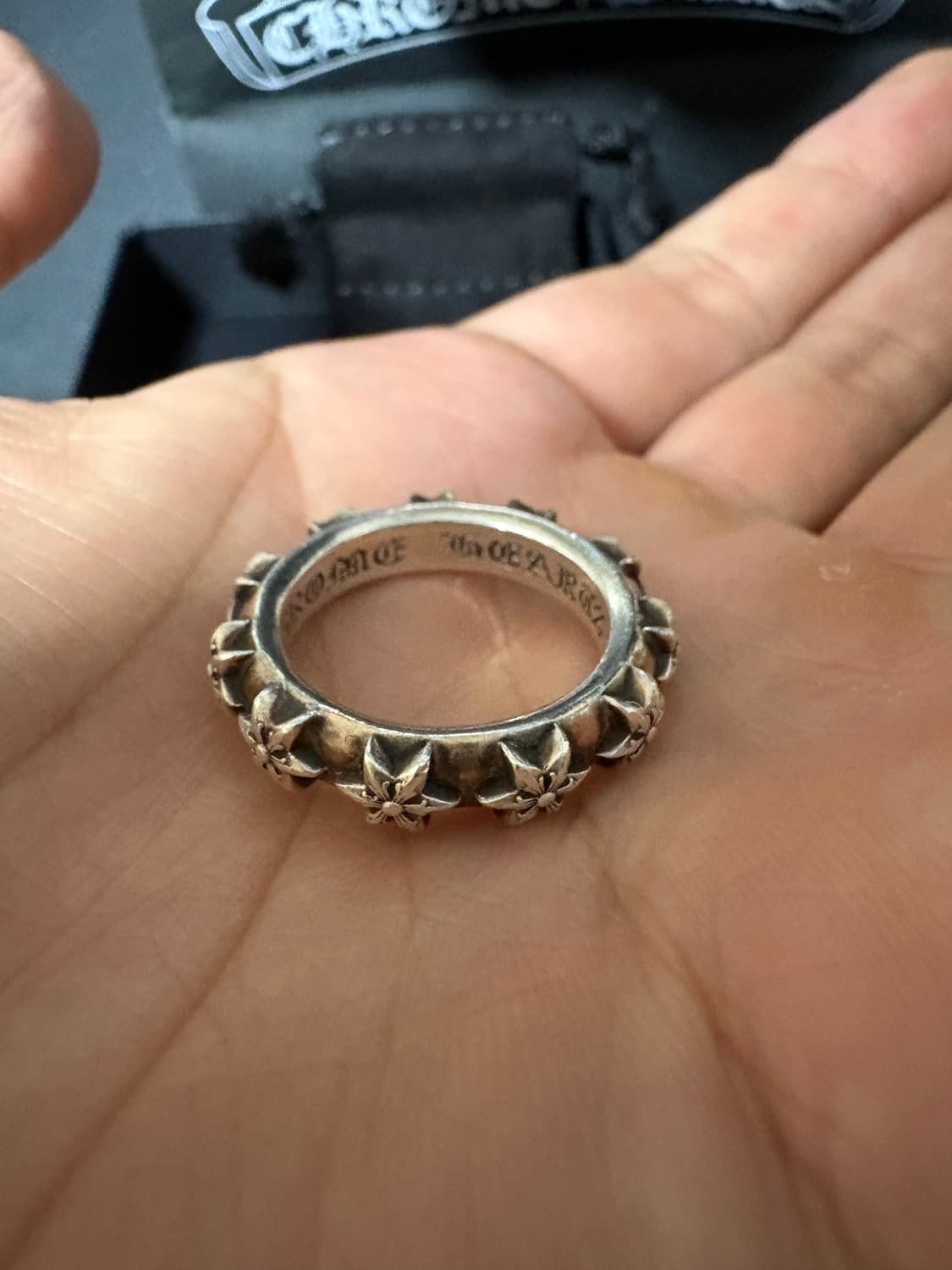 크롬하트 스타밴드 링 19호 상품이미지2