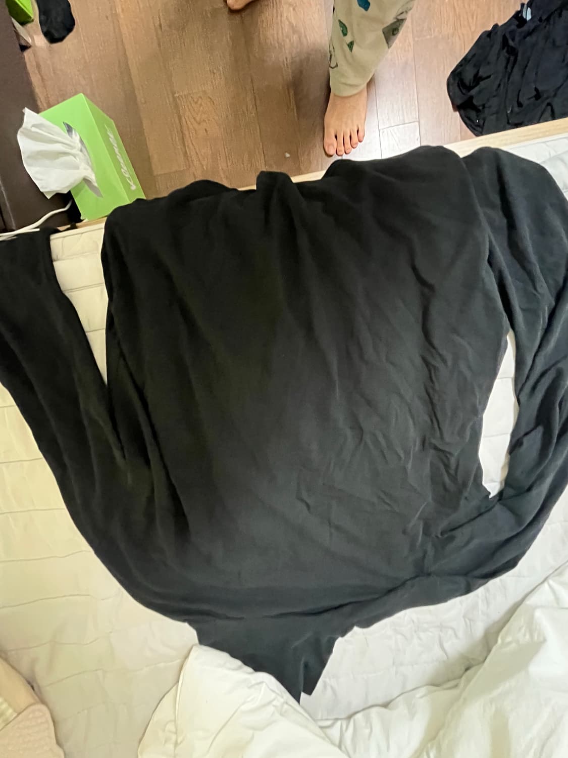 유스 핑거홀 롱슬리브 티셔츠 상품이미지4