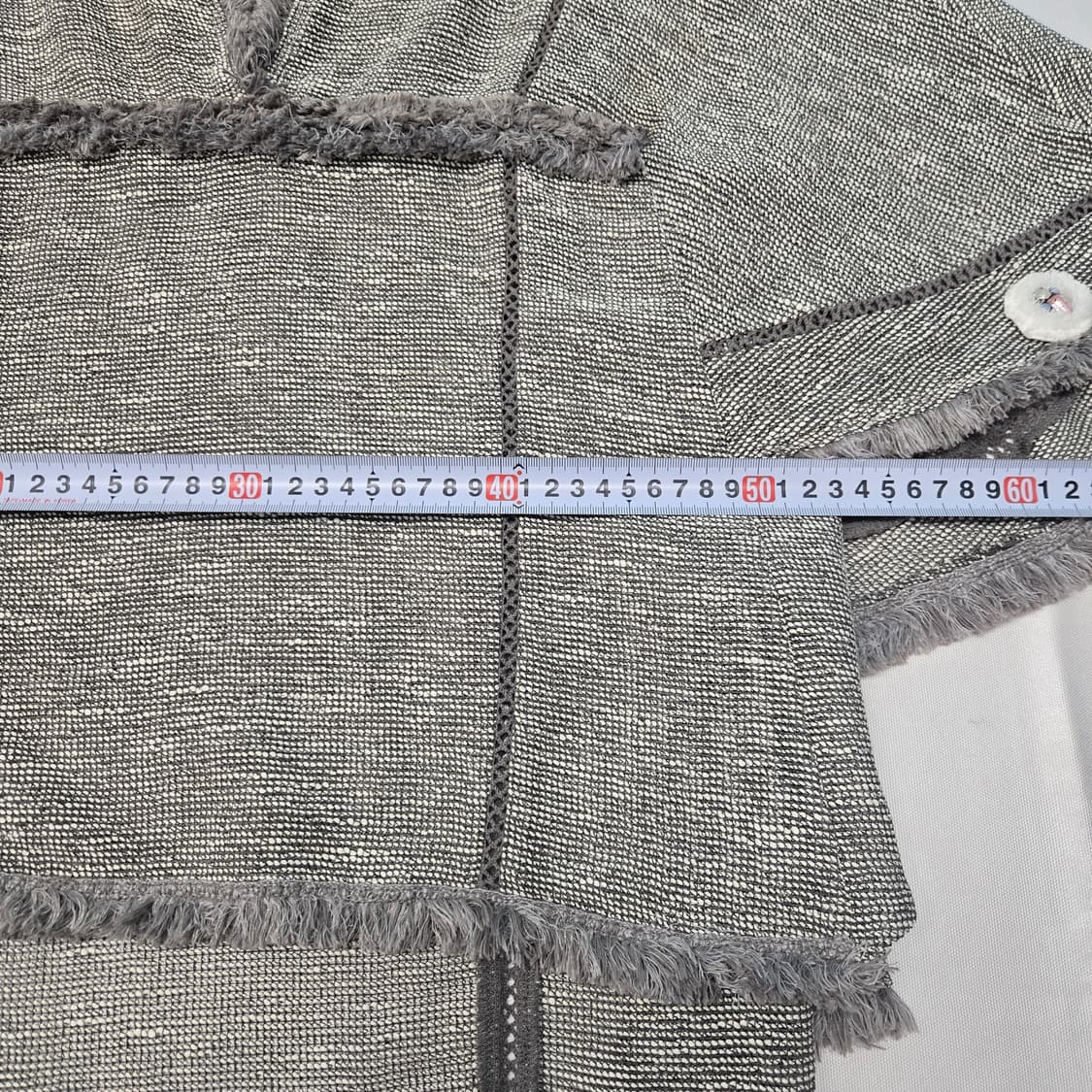 0190 듀엘 트위드 숏 기장 마 블랜딩 블라우스55 상품이미지6