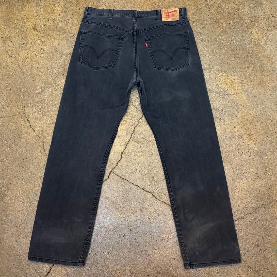 00s 미국 빈티지 리바이스 505 블랙진 청바지 상품이미지5