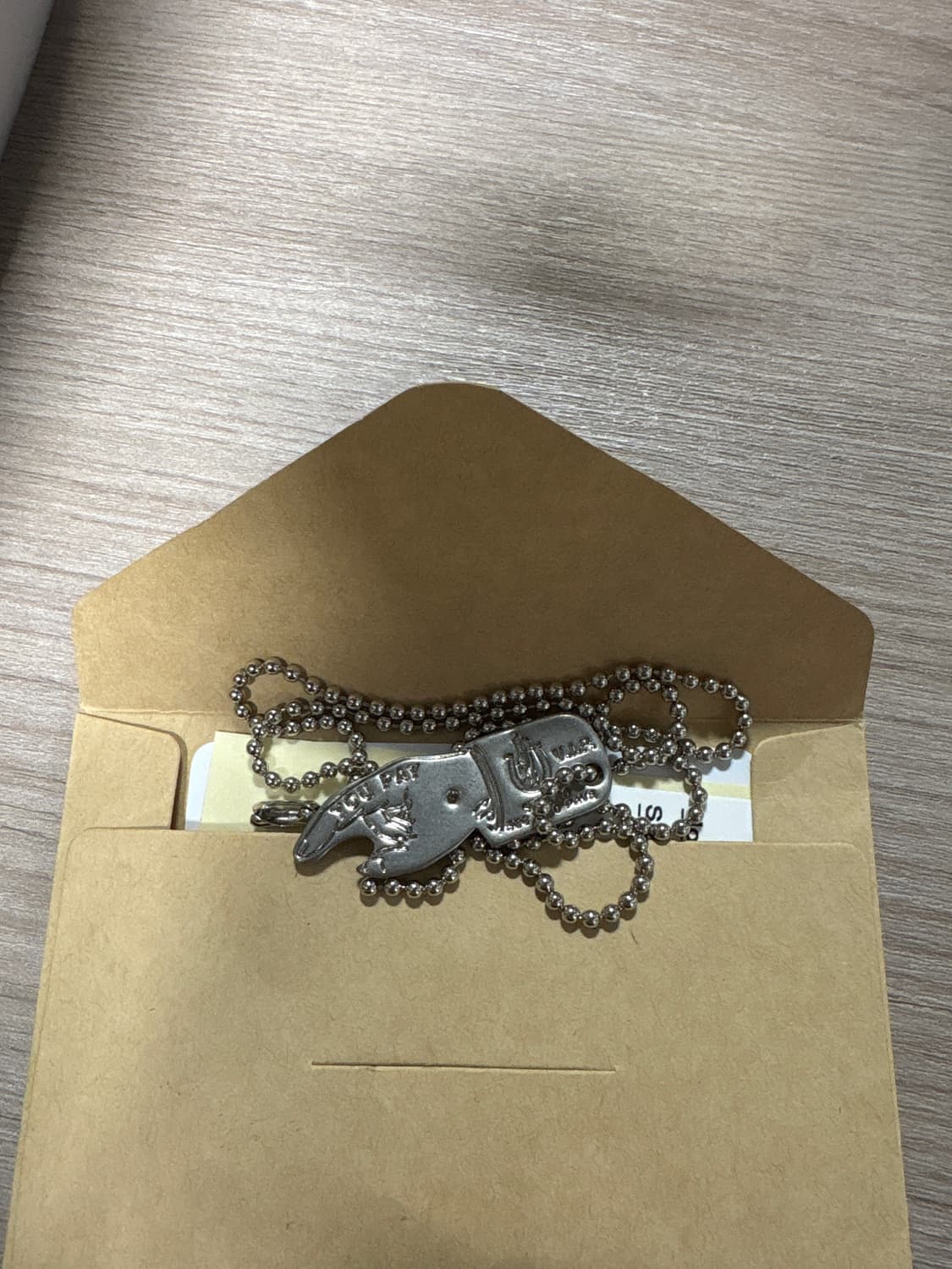 히스테릭 글래머 유 페이 네클리스 실버 상품이미지2