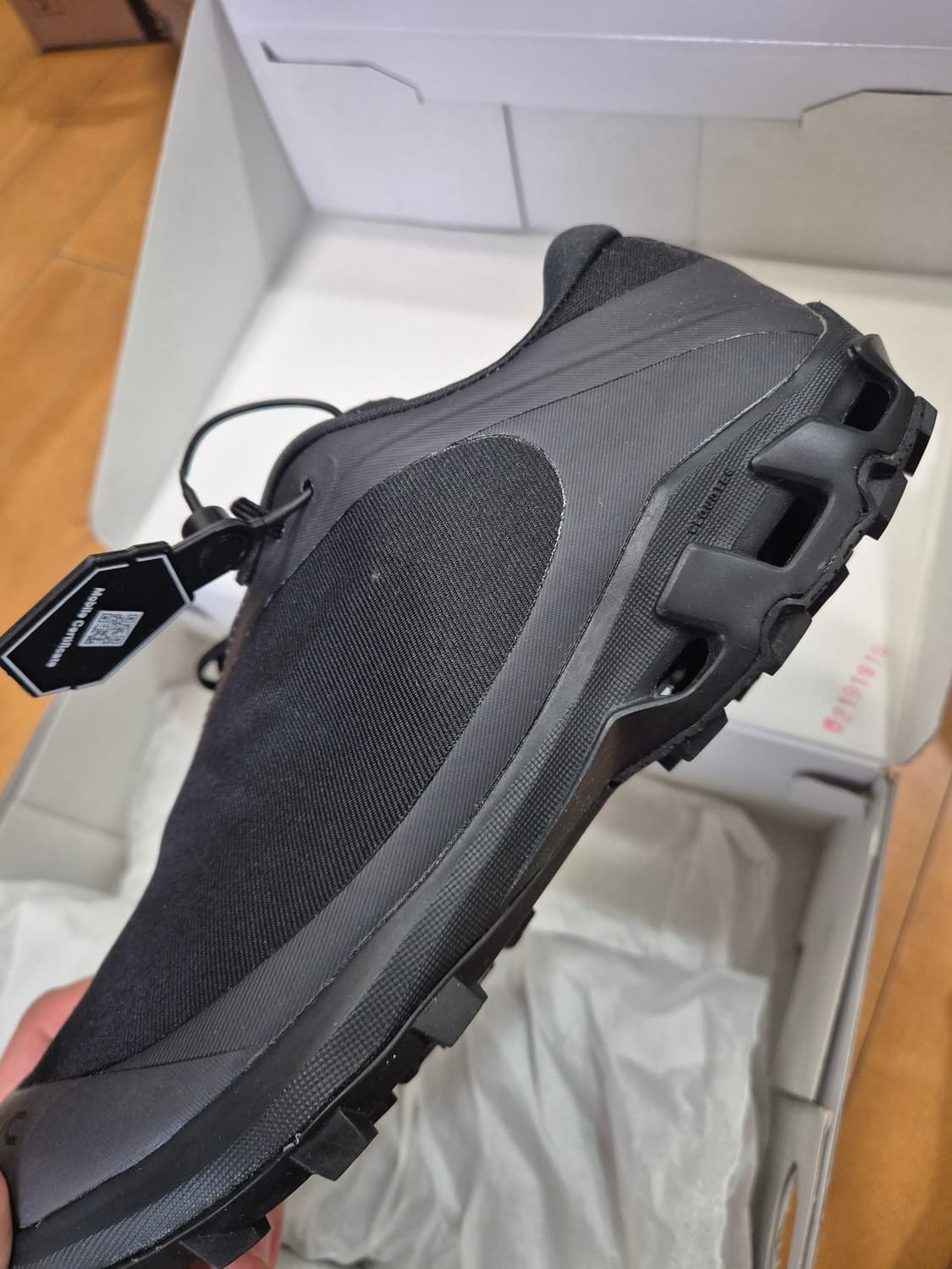 파프 온러닝 클라우드벤쳐 피크 블랙 250  상품이미지2