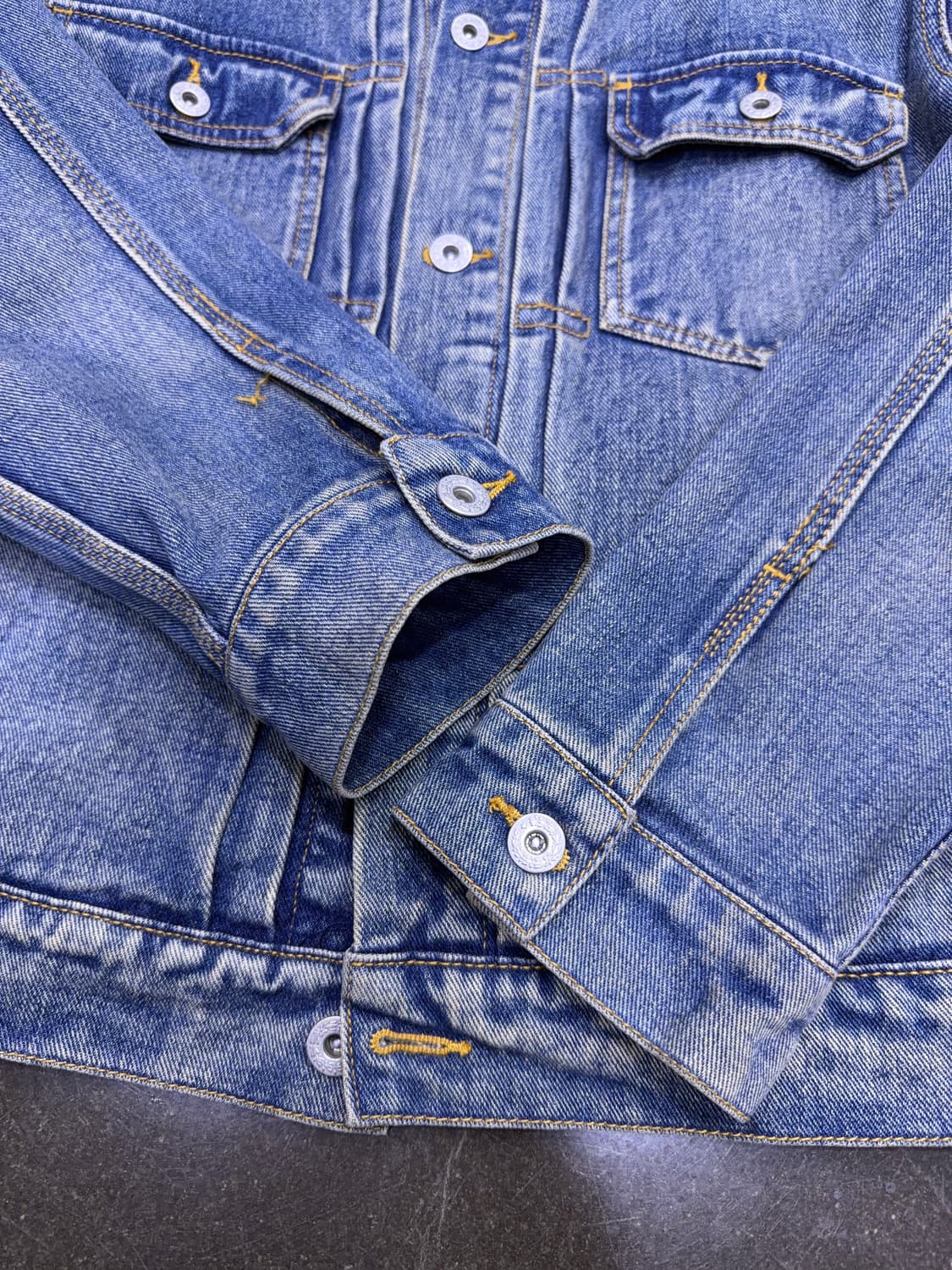 유니폼브릿지 2세대 2nd 데님자켓 라이트 인디고 L 상품이미지6