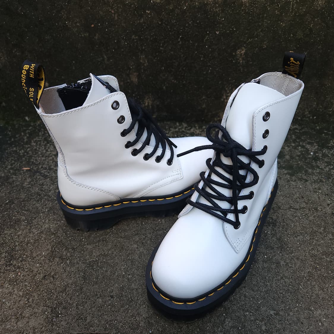[3UK] 닥터마틴 JADON 화이트 부츠 상품이미지4