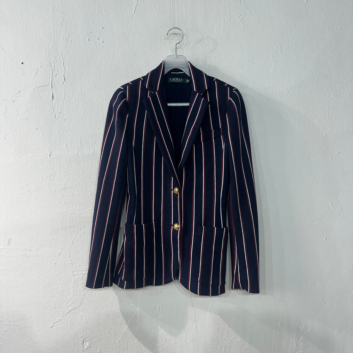 폴로랄프로렌 스트라이프 블레이저 자켓 여성XXS 상품이미지1