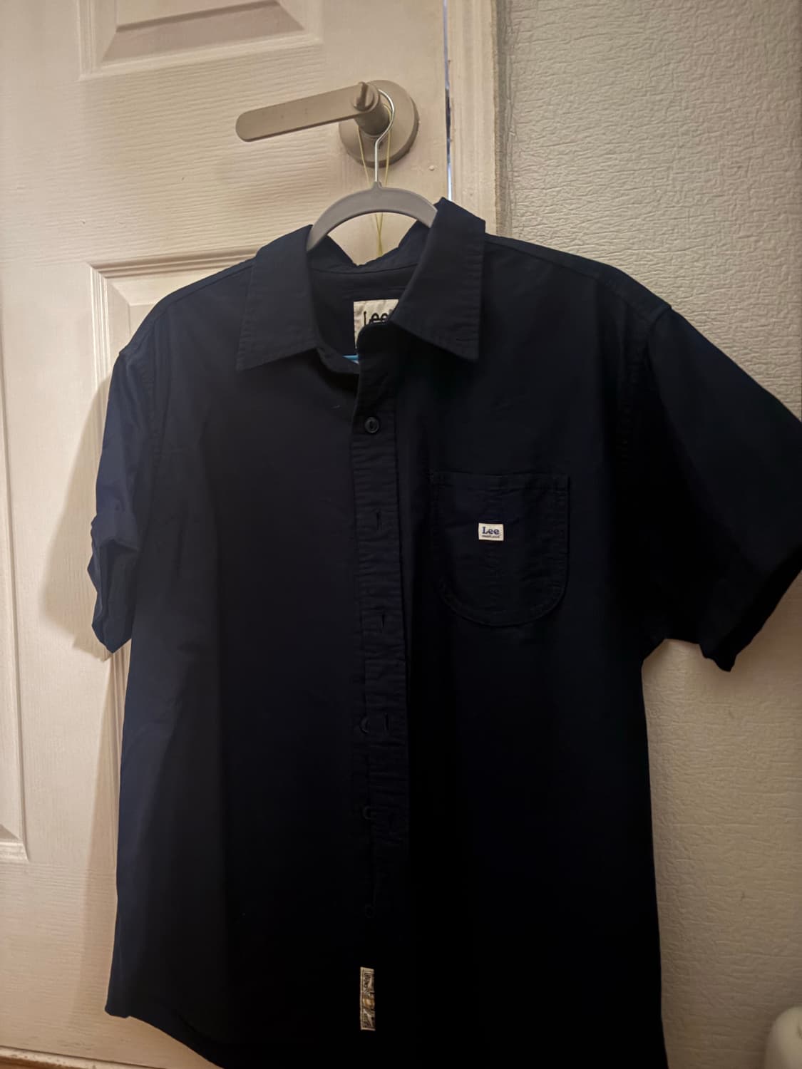 Lee 반팔 셔츠 네이비 상품이미지1