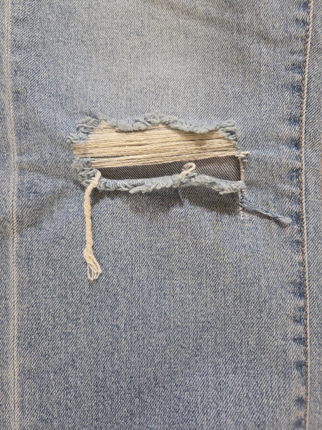 플랙진 PLAC 베를린 연청 디스진 청바지 새상품 상품이미지5