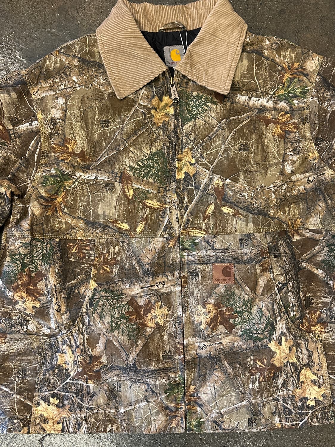 칼하트 리얼트리 카모 자켓 XL 상품이미지3