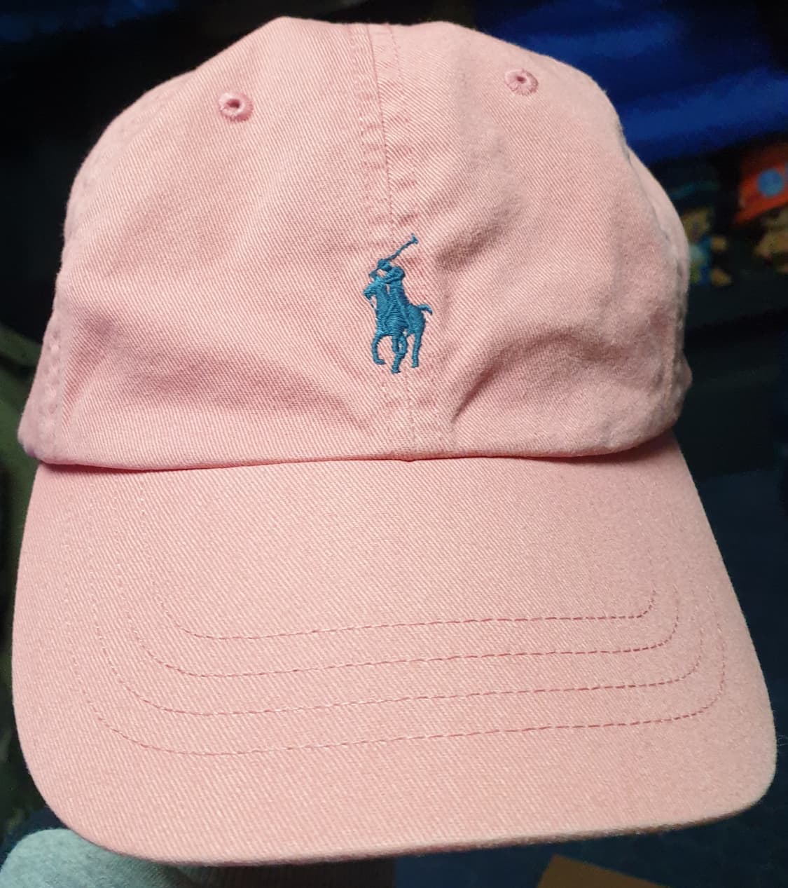 폴로랄프로렌 코튼 볼캡 OS 라이트핑크 상품이미지1