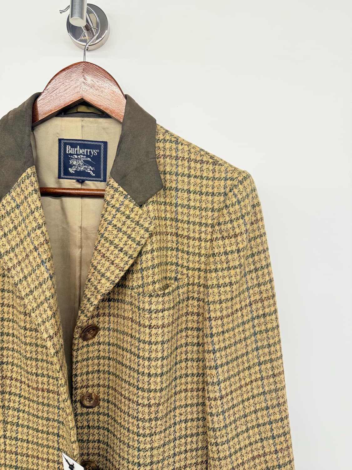 버버리 울체크자켓 상품이미지6