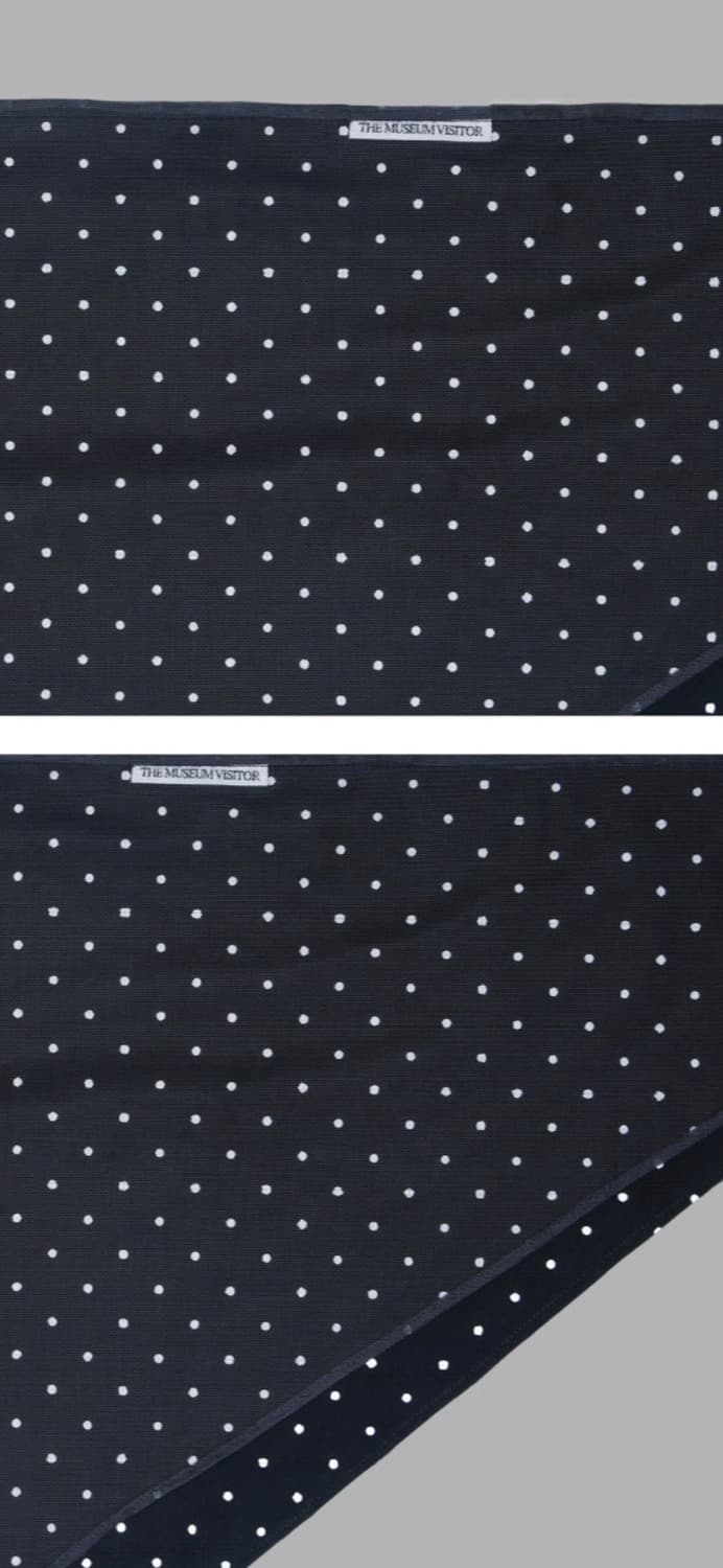 더뮤지엄비지터 도트 스카프 상품이미지2