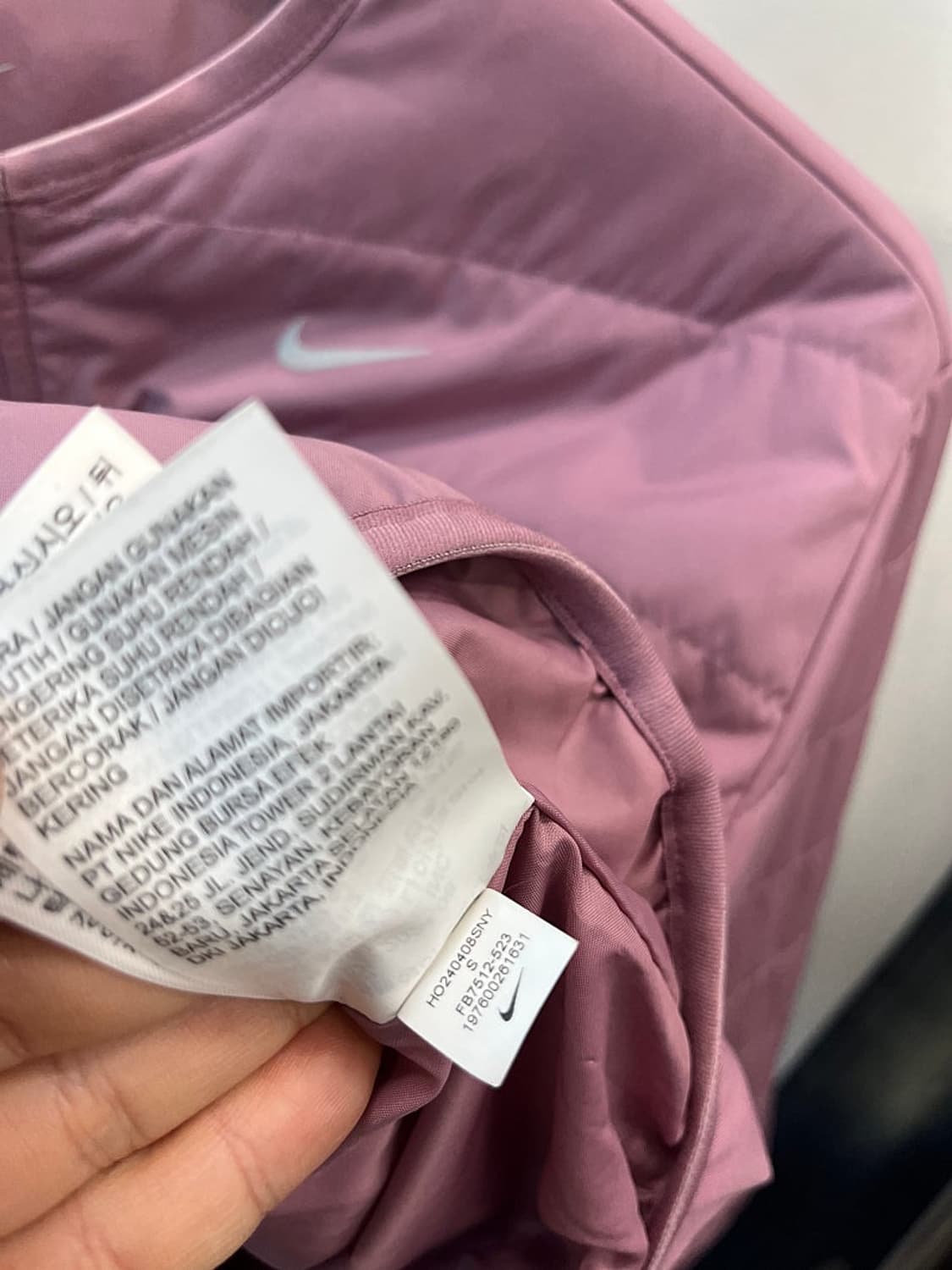 여) 나이키 써마핏 러닝점퍼  상품이미지8