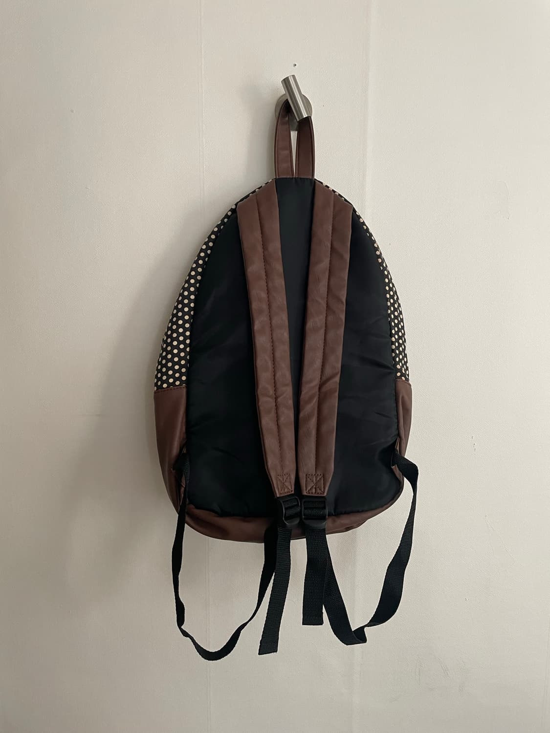 Dot brown backpack  상품이미지2