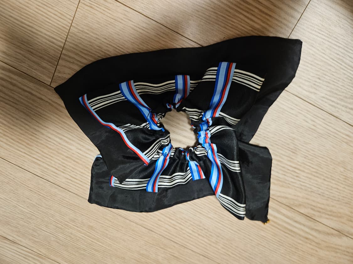 잉크 EENK 실크 100 스카프 스크런치(헤어끈) 상품이미지5