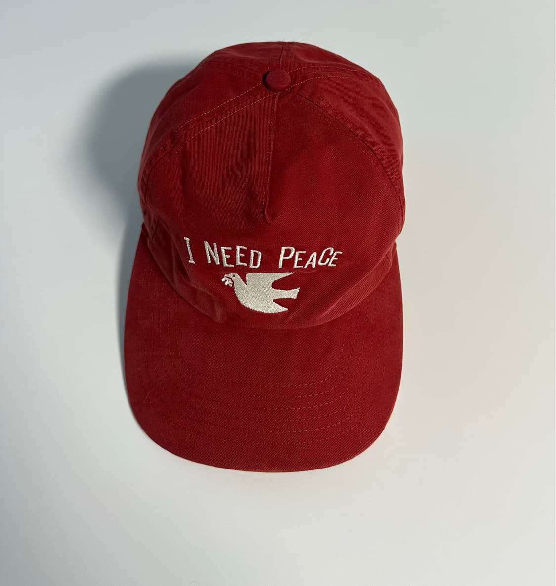파르티멘토 VTG 워시드 INP 볼캡 레드 상품이미지1