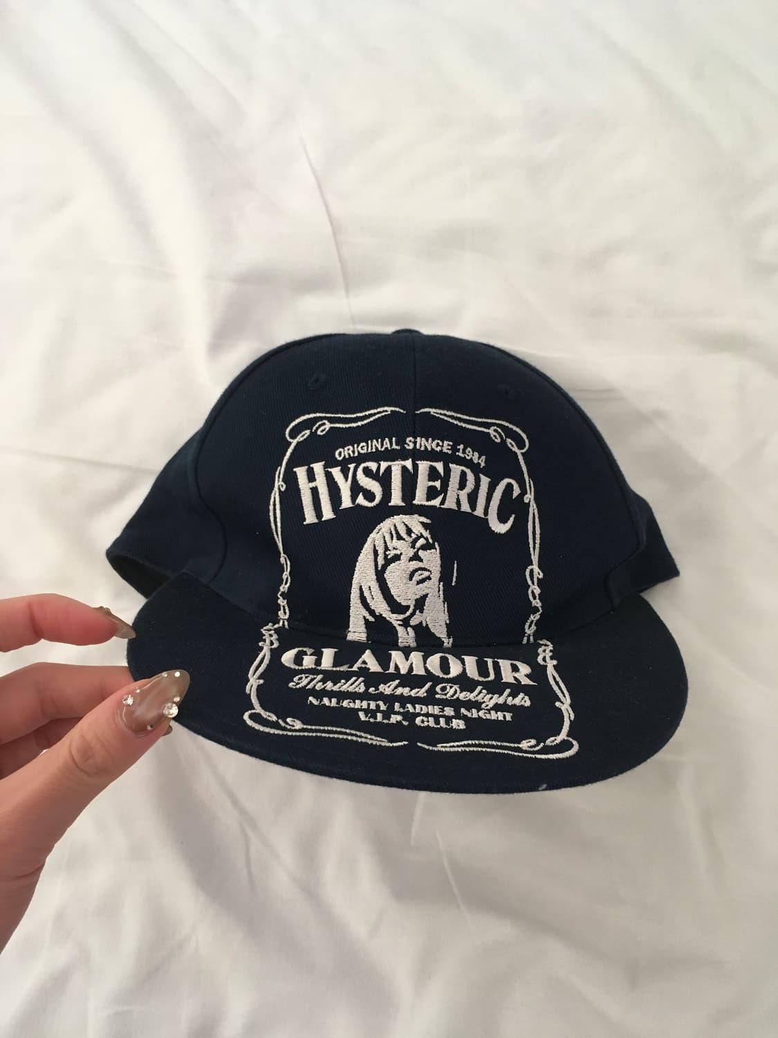 Hysteric Glamour 히스테릭 글래머 HYS 위스키 자수 캡 상품이미지3