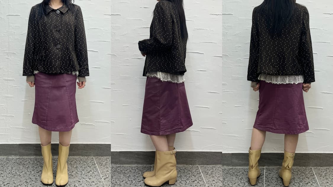 mocha gold dot jacket 상품이미지2