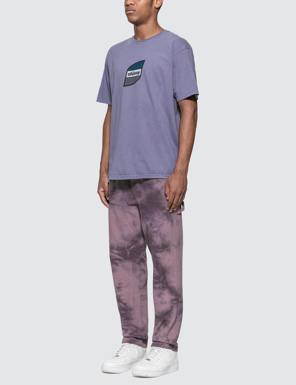 스투시 더블니 시어서커 워크팬츠 상품이미지1