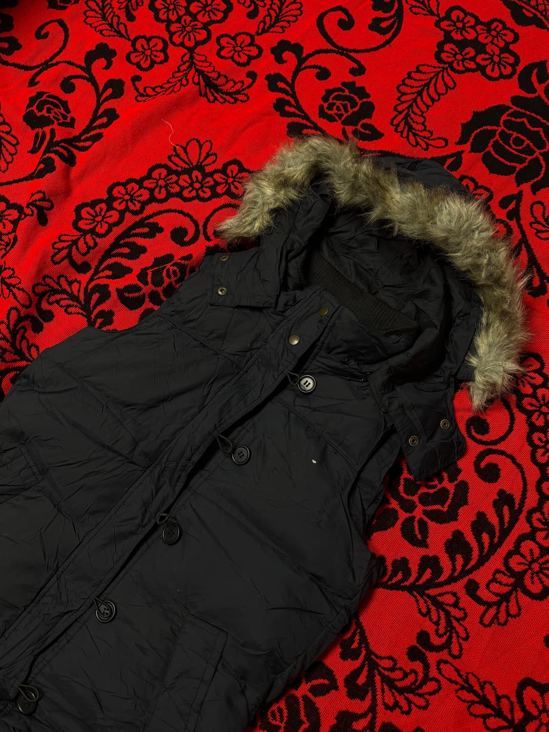 Vintage 00's Grunge Punk Y2K vest 상품이미지2