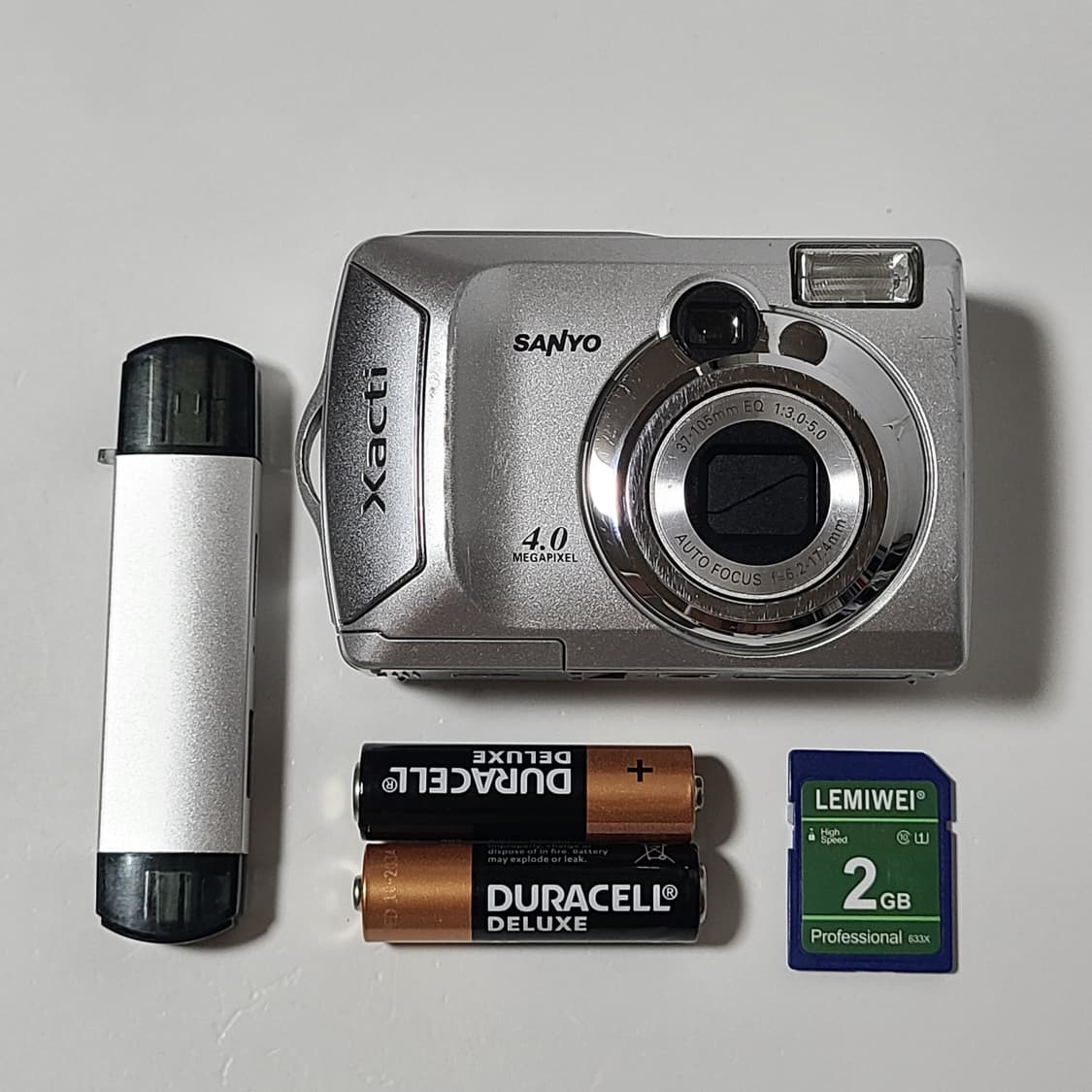 산요 작티 DSC-S4 빈티지 디카 디지털 카메라 상품이미지2
