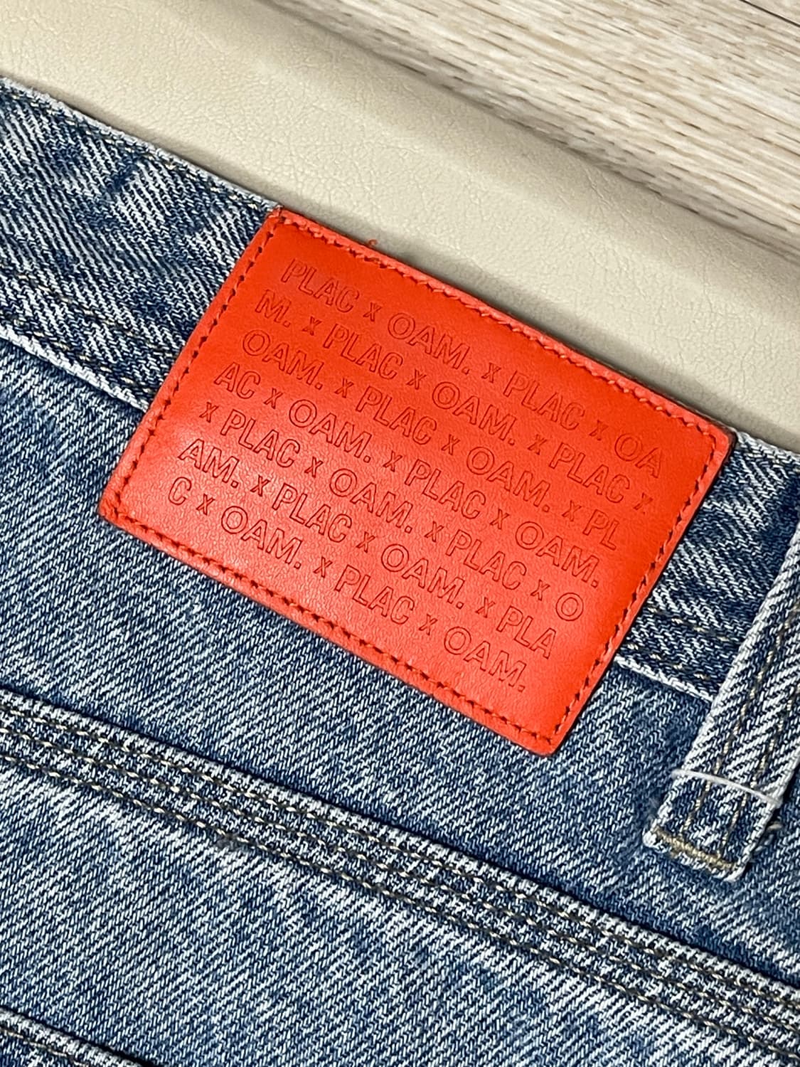 핏더사이즈 x PLAC 플랙 연청 상품이미지5