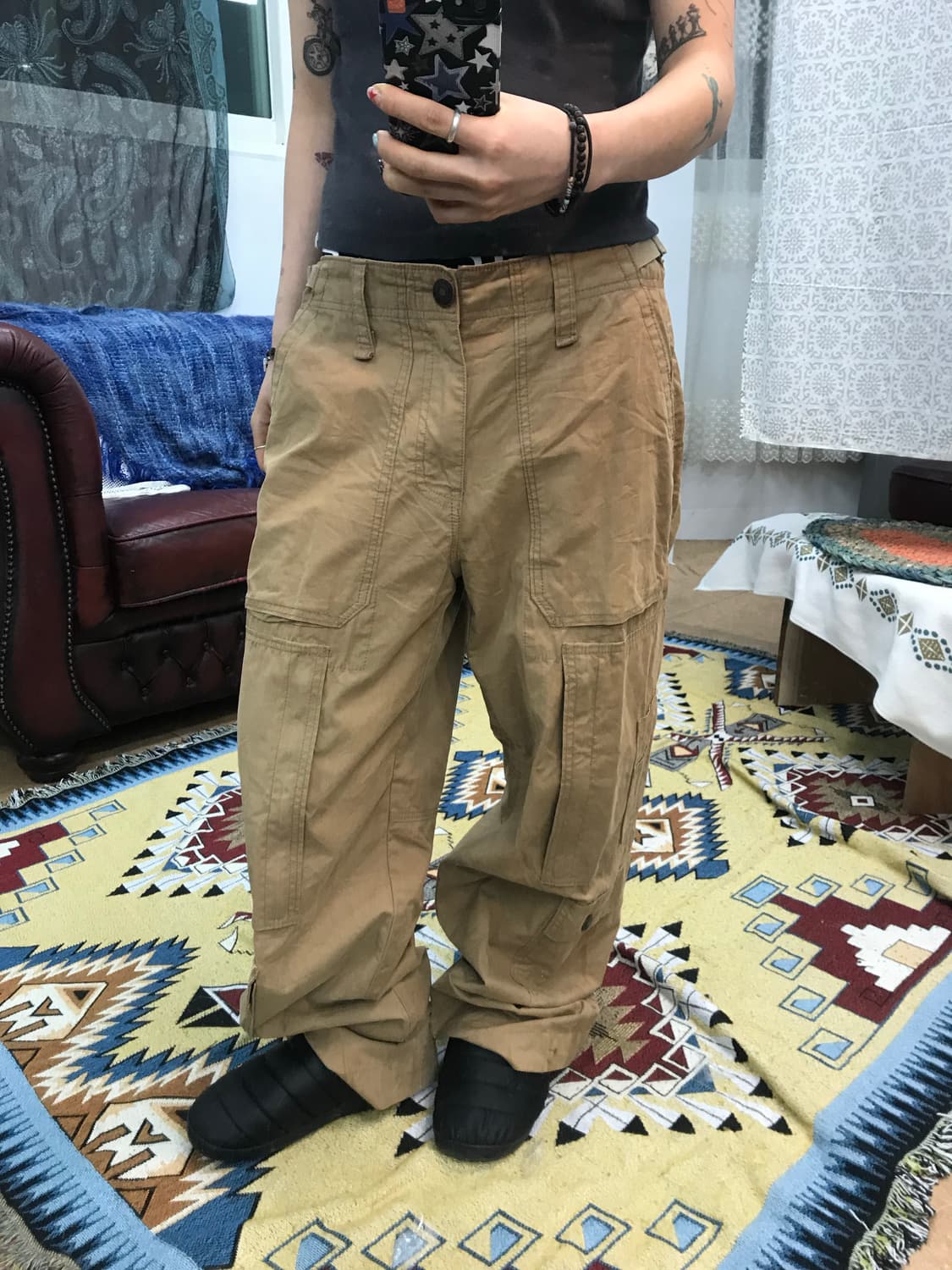 뱅뱅 빈티지 카고팬츠  상품이미지1