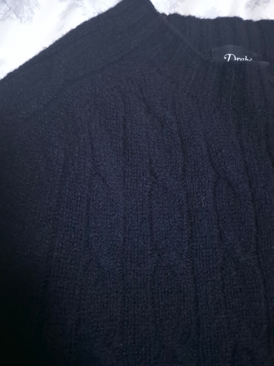 드레익스 셔틀랜드 울 케이블 니트 L 상품이미지2