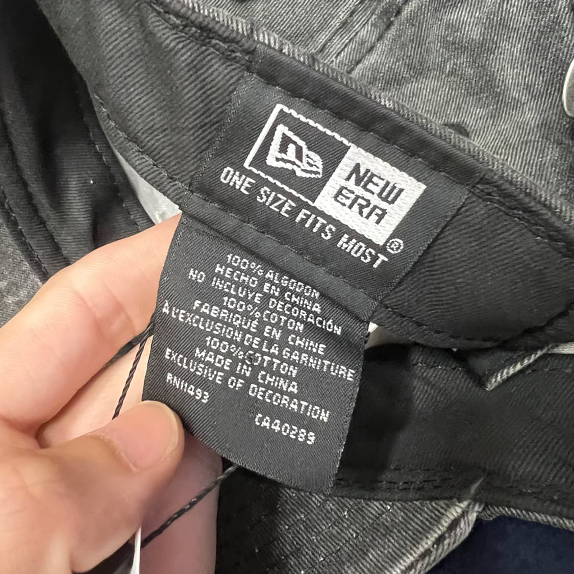 뉴에라 NYC 이탈리안 워시드 언스트럭쳐 볼캡 모자 상품이미지4