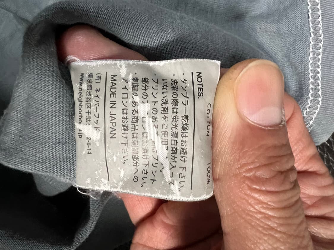 네이버후드 엘비스프레슬리  워싱커스텀반팔 상품이미지6