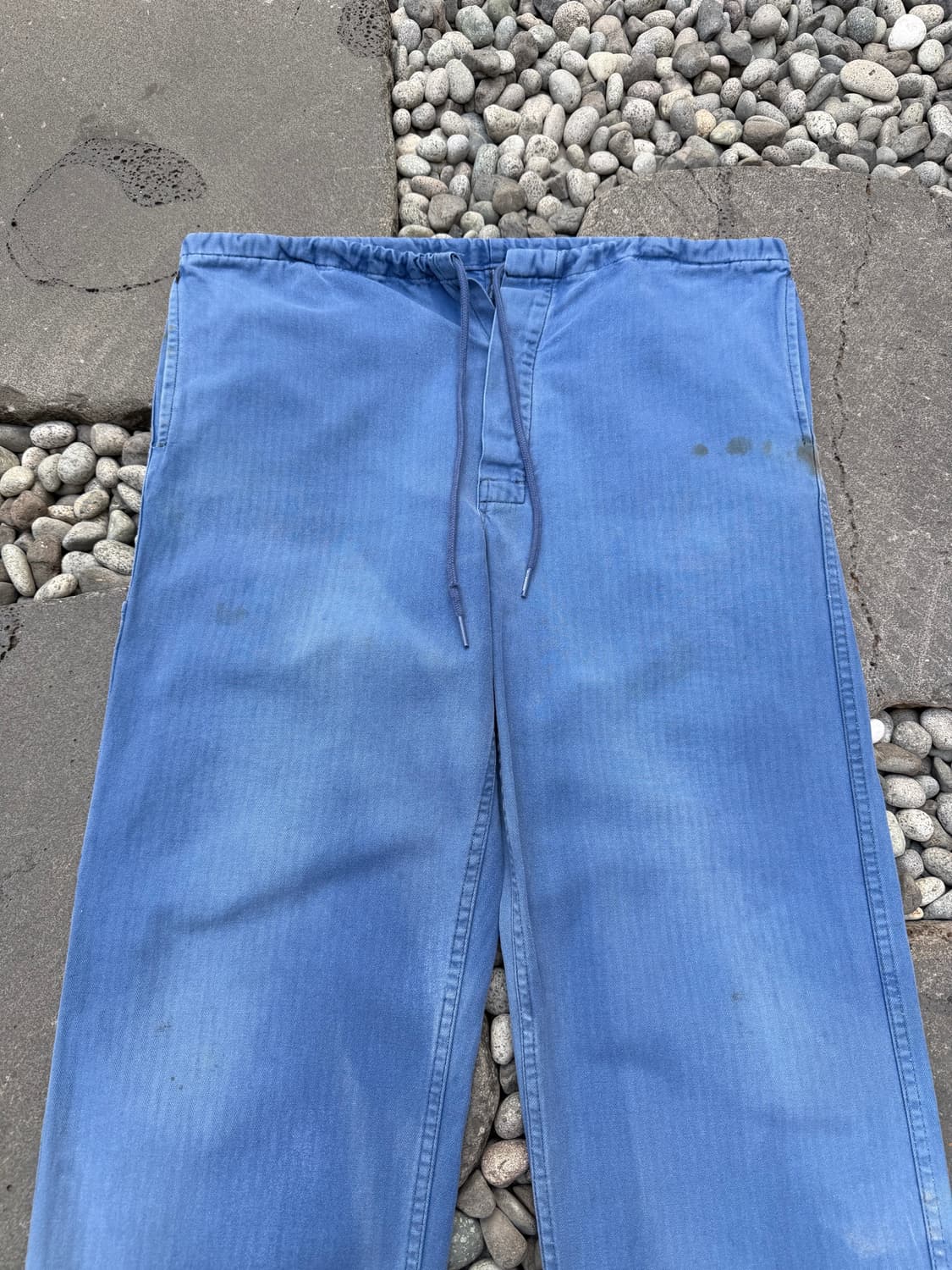 HARD FADED 70s HBT WASHED 헤링본트윌 프렌치워크팬츠 상품이미지3