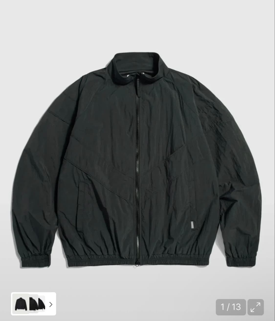 [L] 에스피오나지 IPFU 트레이닝 자켓 잉크 블랙 상품이미지1