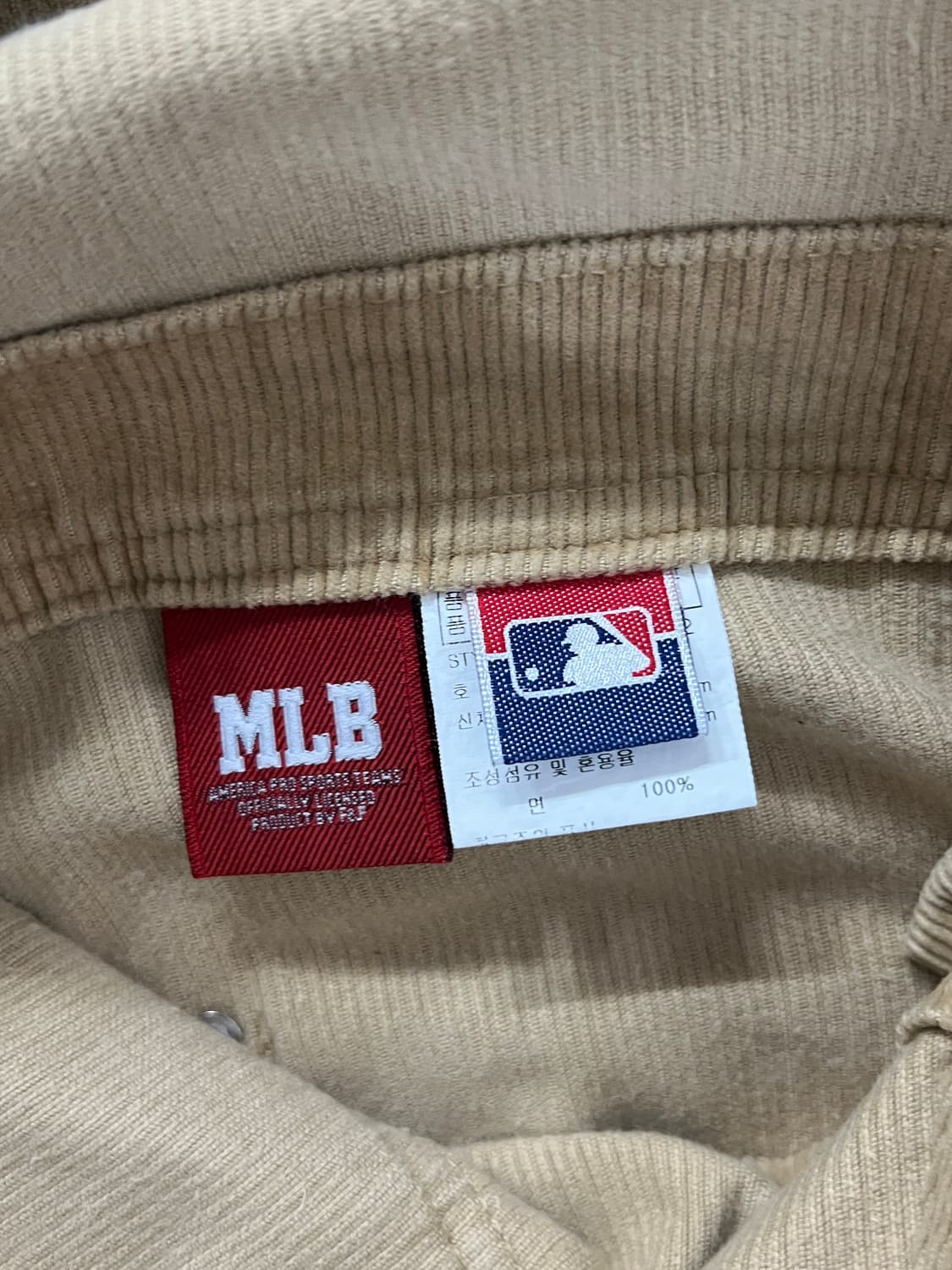 MLB 코듀로이 오버롤 포켓 멜빵 상품이미지5