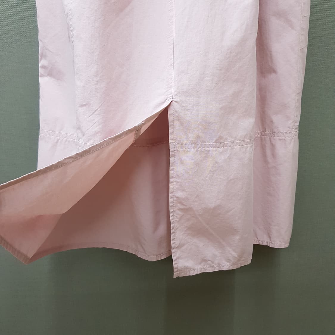 한섬 SJSJ 2021 벨트 포인트 반팔 원피스 76-90-155사이즈 상품이미지4