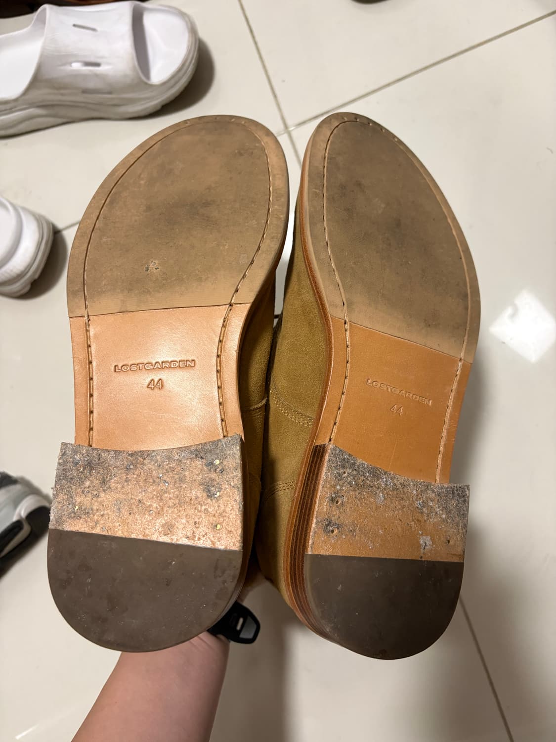 로스트가든 필드부츠 베이지 44사이즈 상품이미지5