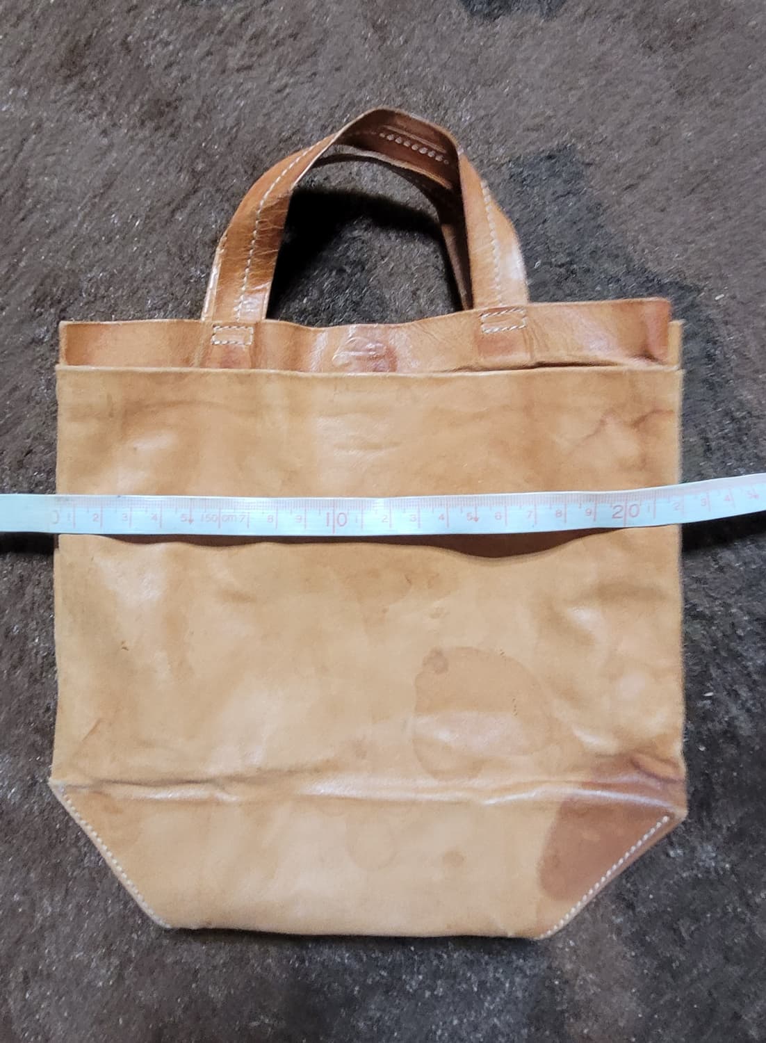 낙타가죽 손가방(26*22*9) 상품이미지7