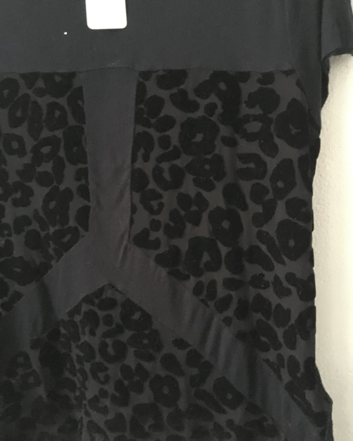 velvet leopard pattern layer t shrit 상품이미지3