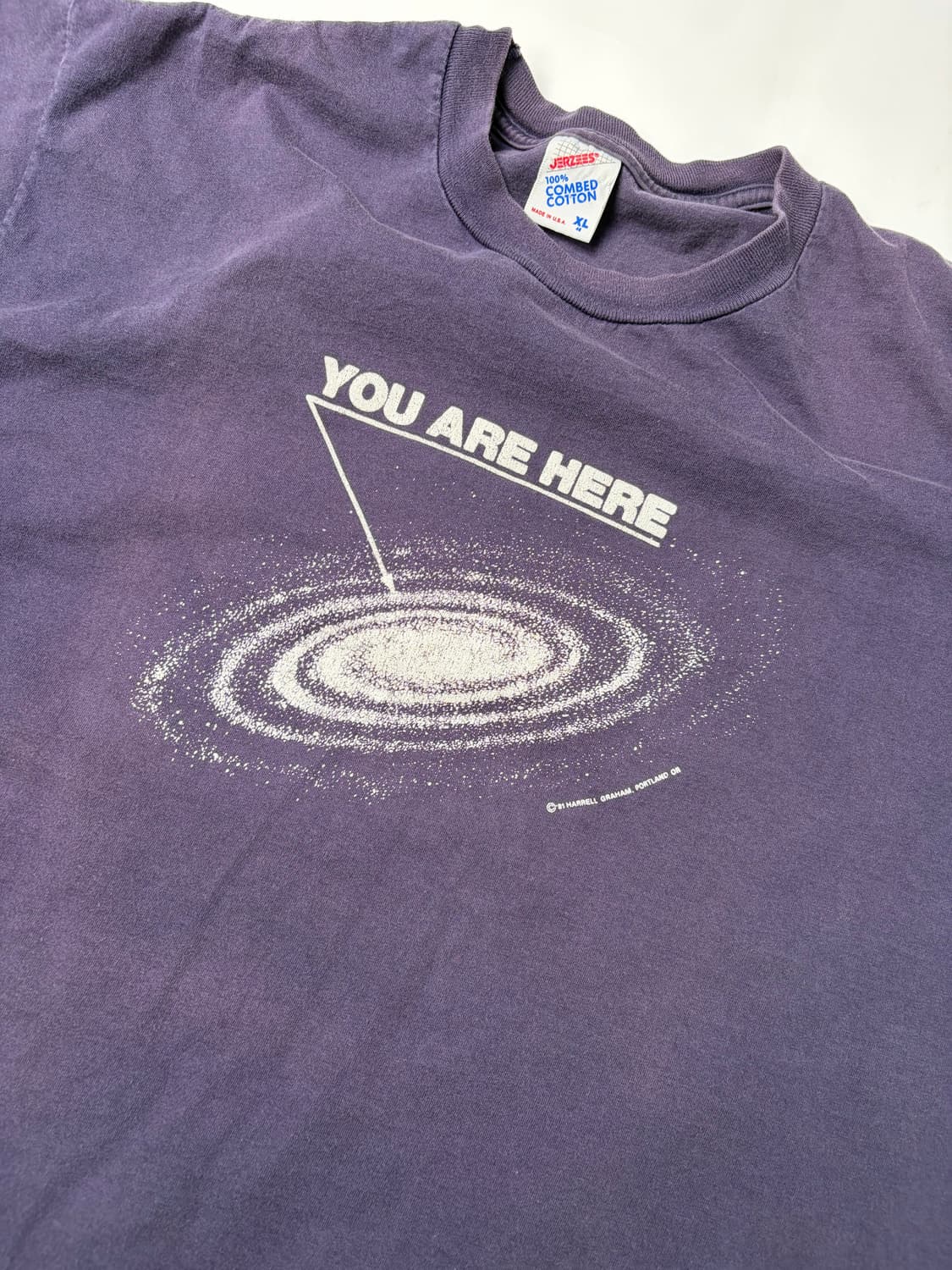 80s You Are Here Tee (navy) 상품이미지5