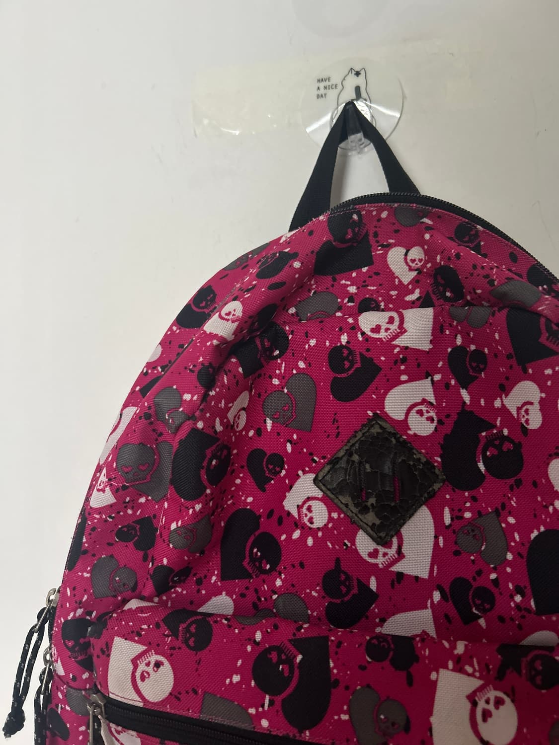 하트 해골 백팩  상품이미지2