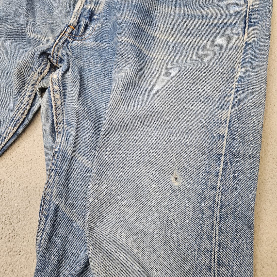 90s 리바이스 501 데님 팬츠 33/30 made in usa 상품이미지7