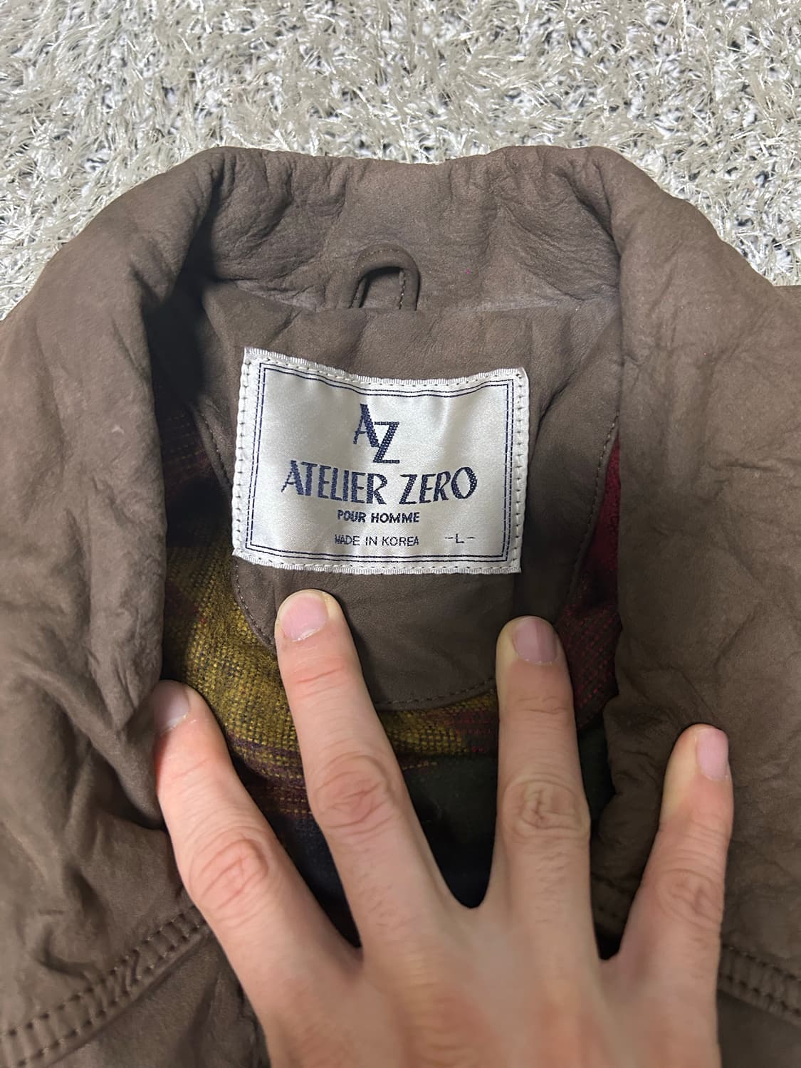 일본판 소가죽 헌팅자켓 사이즈 105~110 상품이미지3