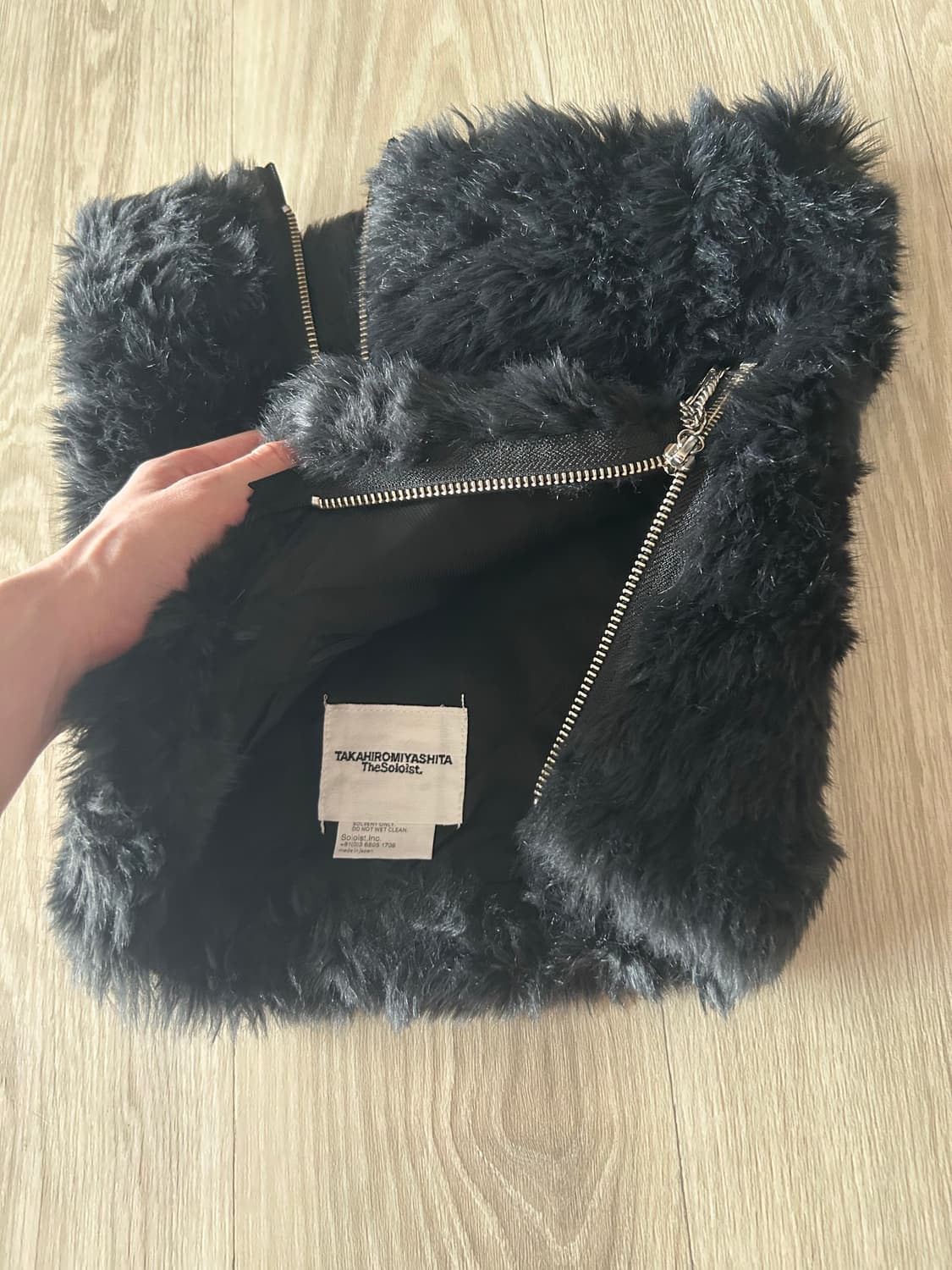 솔로이스트 21aw 퍼 더블집 넥워머 상품이미지8