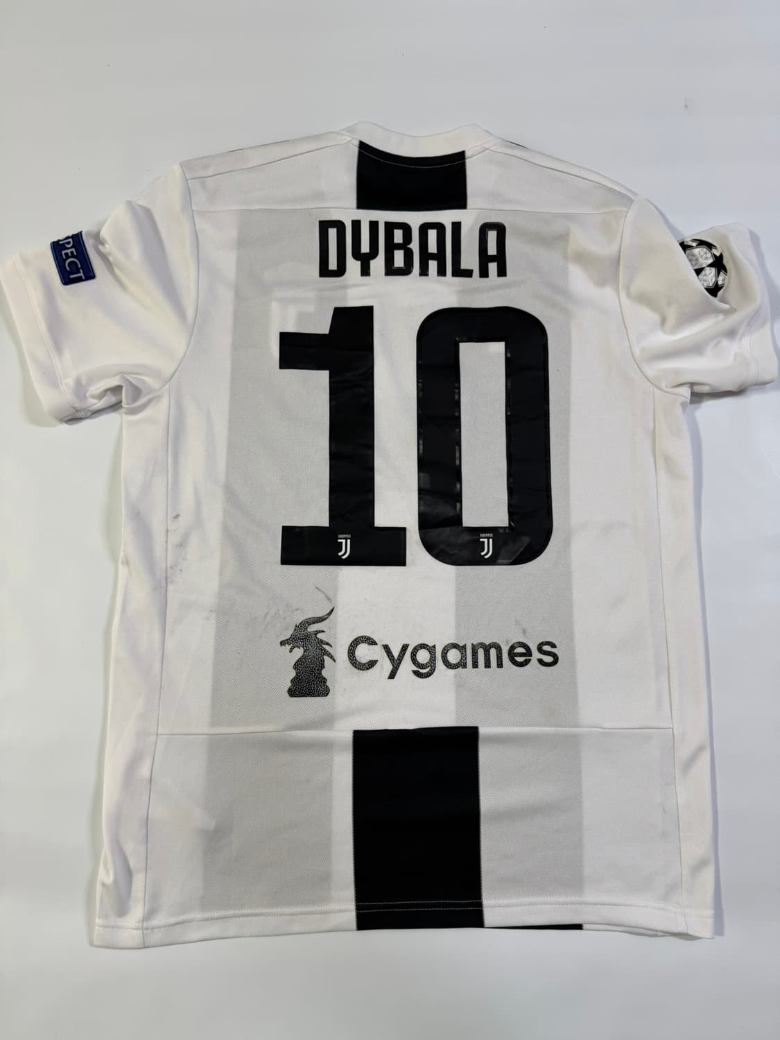 아디다스 유벤투스 JEEP 축구유니폼 DYBALA(M사이즈) 상품이미지5