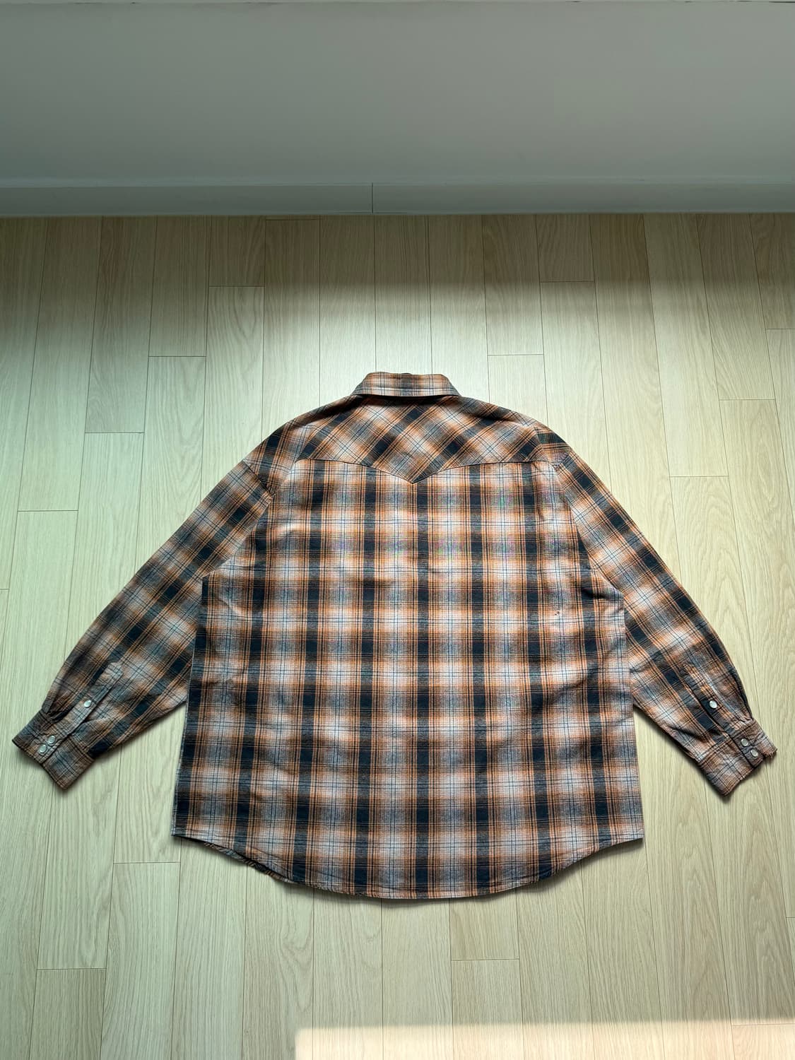 웨스트코스트차퍼 90s 플란넬 웨스턴 셔츠 상품이미지4