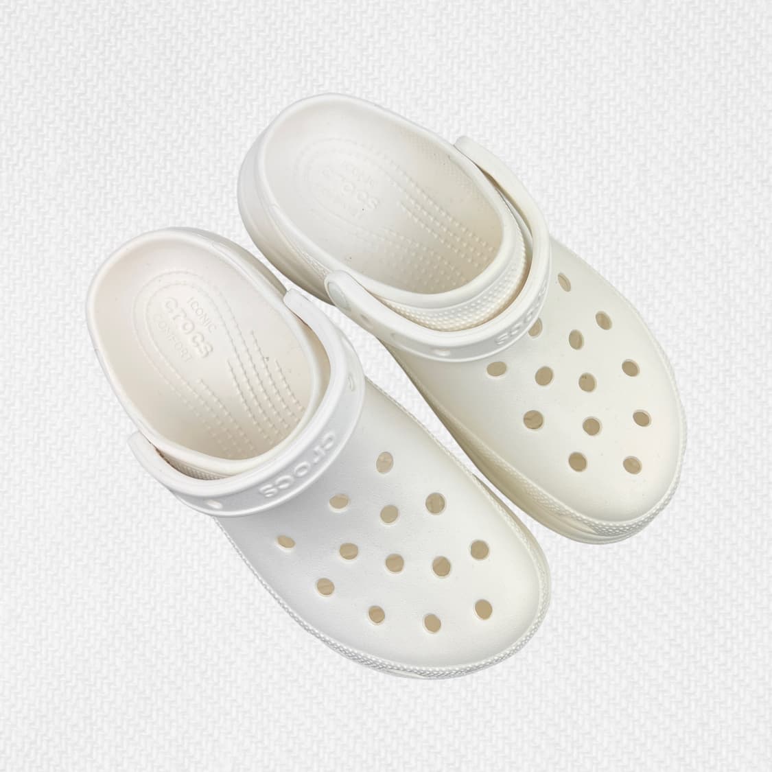230 W 크록스 클래식 베이 클로그 화이트 상품이미지7