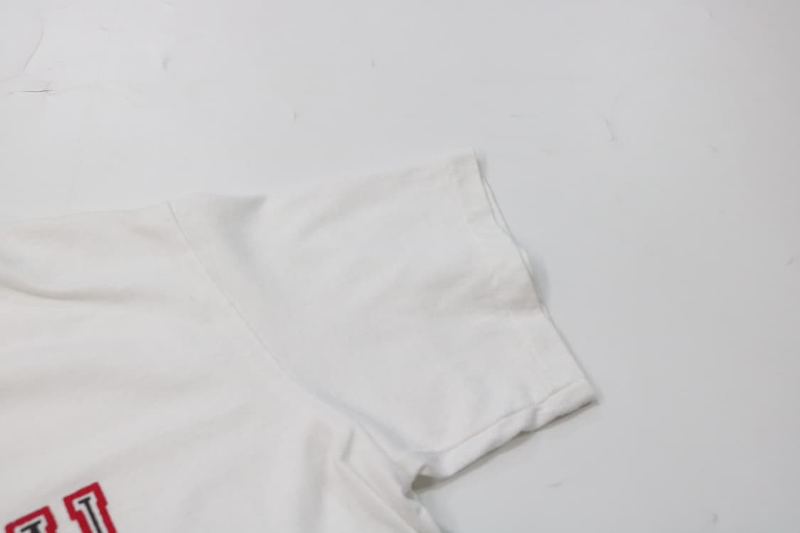 90s 빈티지 몬트리올 캐나다 시티 그래픽 화이트 반팔티셔츠 (M-L) 상품이미지6