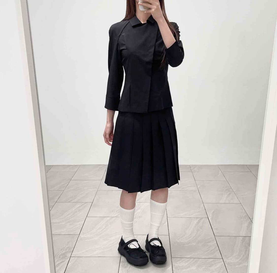  Pleats Skirt Midi Skirt / Vintage Skirt 상품이미지3