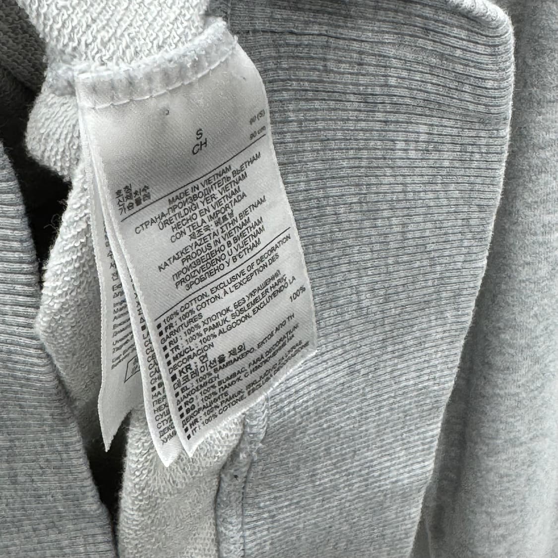 갭 회색 후드 S  상품이미지5