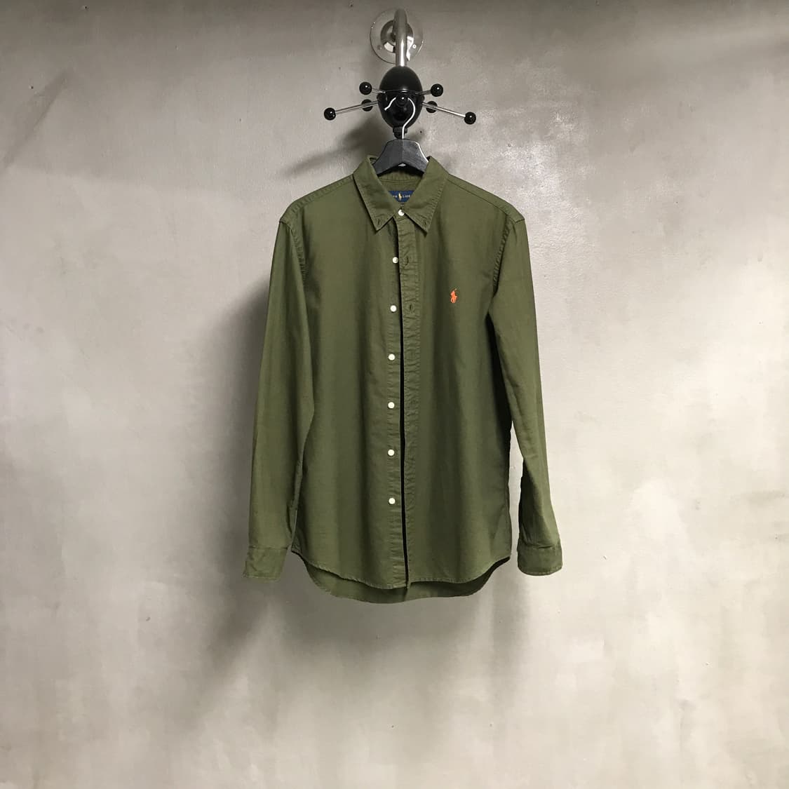 폴로 랄프로렌 카키 셔츠 M 상품이미지1